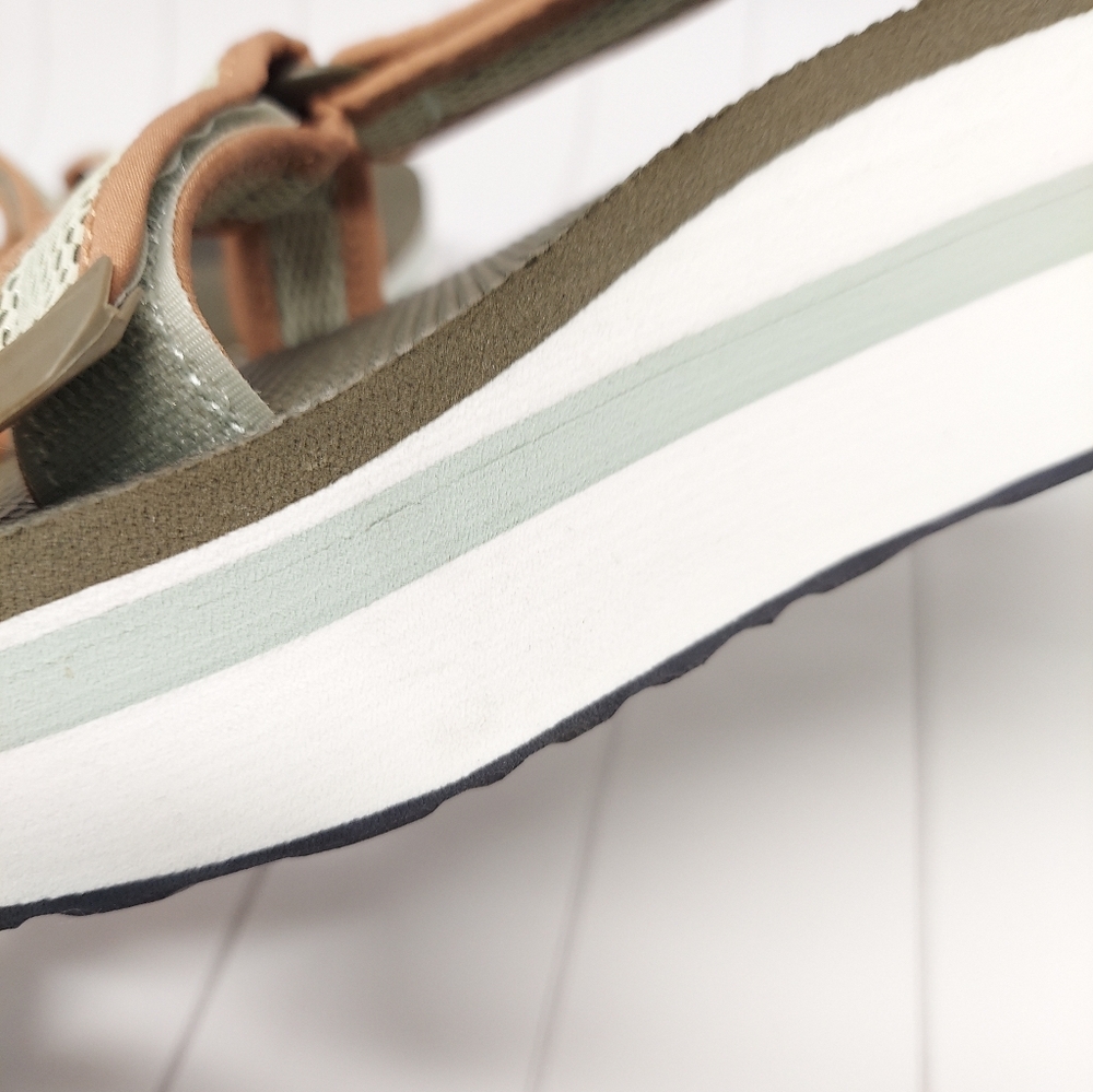 Teva Olive Strap Platform Sandals Shoes - Picture 14 of 16